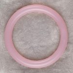 Teething Bling BANGLE - Pink cupcake